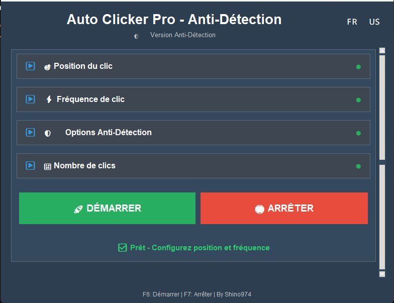 Aperçu de AutoClicker Pro